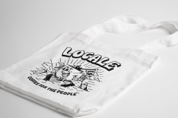 coffee for the people tote - white